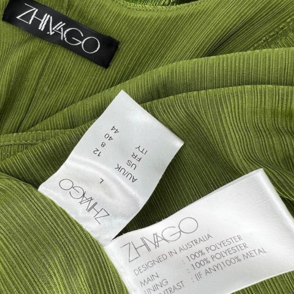 Only Worn Once | Size 8 | Like New | Metallic Fab… - image 4